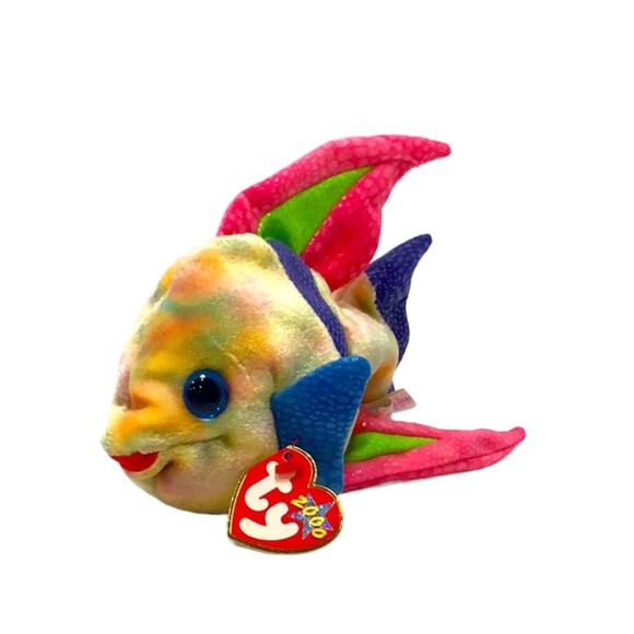 Ty Other - 💚 TY “Aruba” 2000 Beanie Baby Fish - NWT